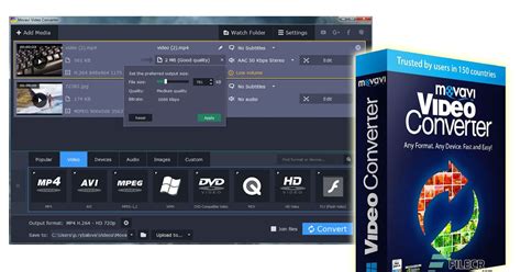 تحميل برنامج movavi video converter 16 مجانا مع الباتش